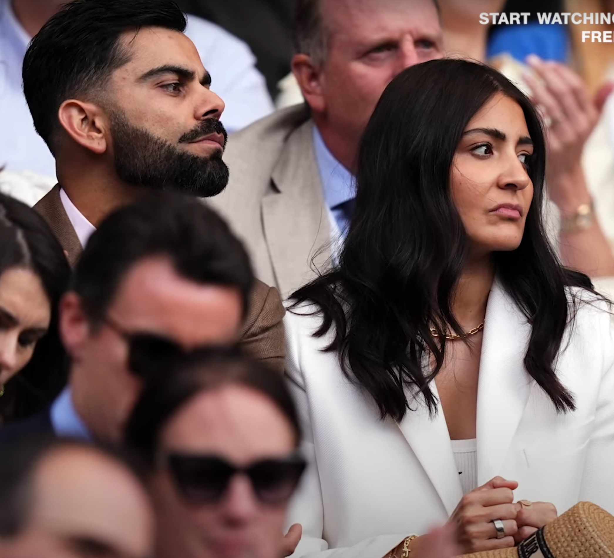 Novak Djokovic,विंबलडन में छाया विराट और अनुष्का का जलवा, जोकोविच के मैच में पहुंचे दोनों स्टार!