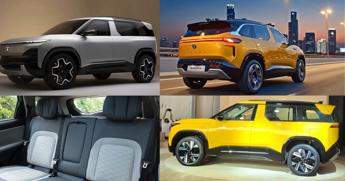 Tata Sierra 2025 : जबरदस्त फीचर्स वाली SUV का धमाकेदार कमबैक—क्या यह Creta और Grand Vitara के लिए खतरा?