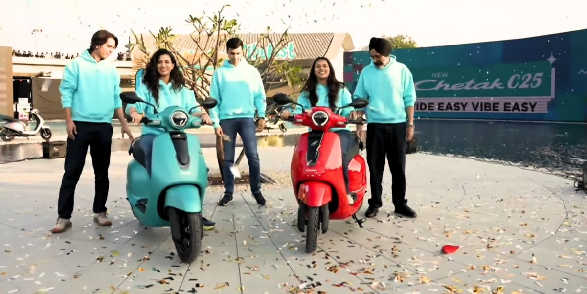 Bajaj Chetak C2501 लॉन्च: ₹91,399 में 113km रेंज वाला सबसे सस्ता चेतक इलेक्ट्रिक स्कूटर